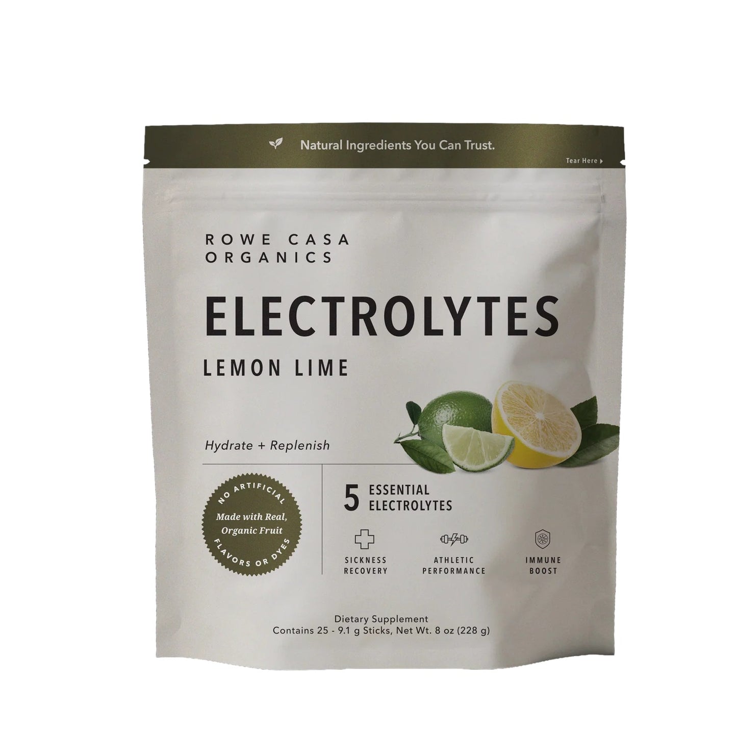 Electrolyte Lemon Lime stick powder to go