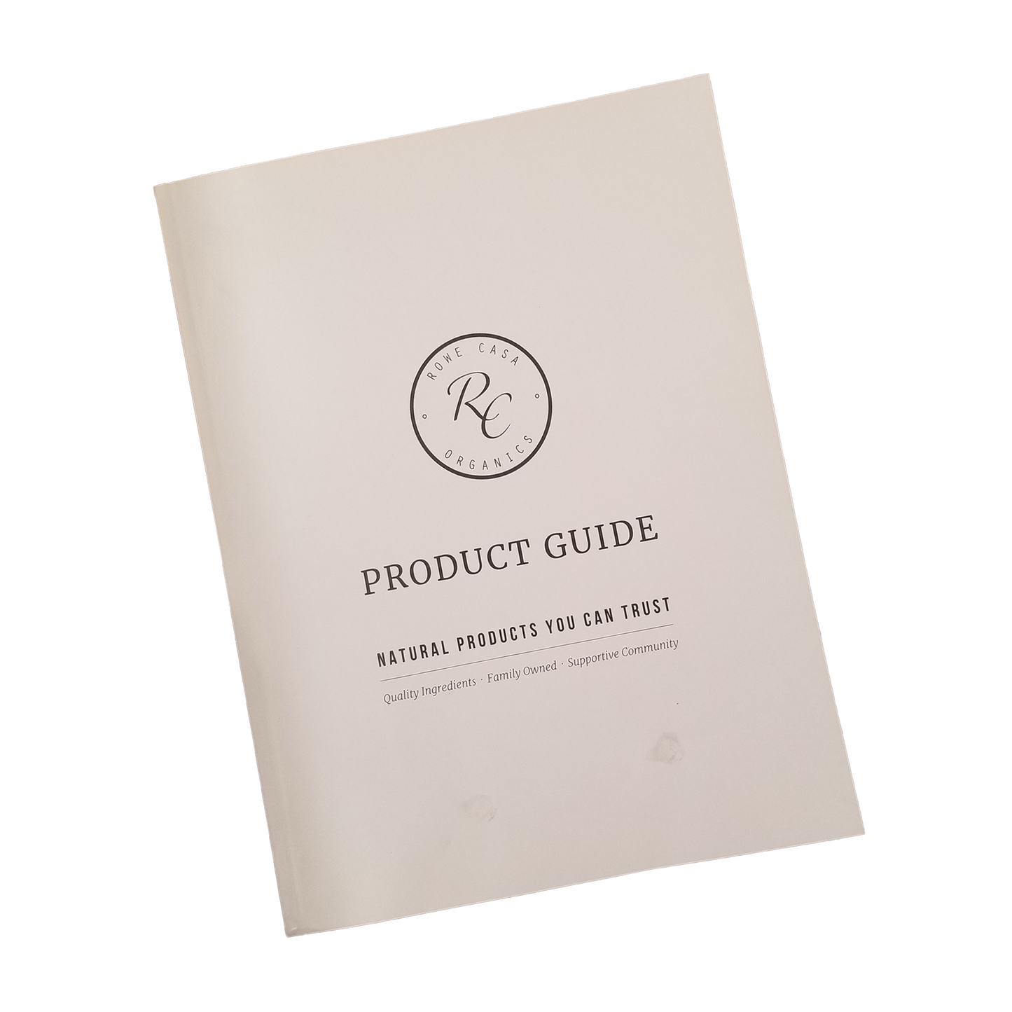 Rowe Casa Organics Product Guide