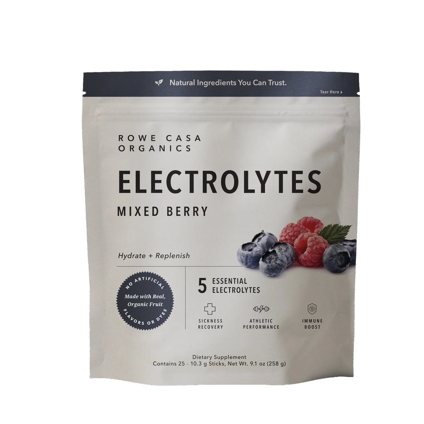 Electrolyte Mixed Berry stick powder to go